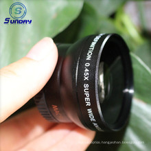 High Quality Camera lens 37mm wide angle lens UV46 0.45X